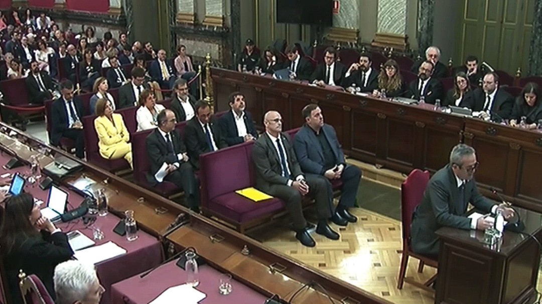 Los presos del procés esperarán la sentencia en prisión