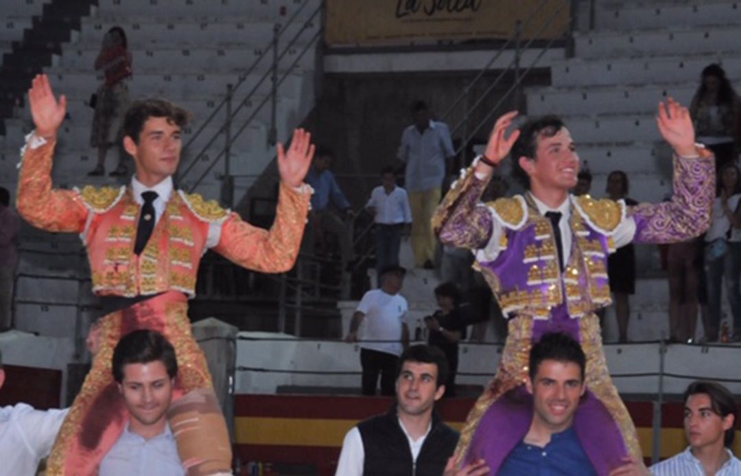 Borja Collado y Miguel Aguilar, a hombros en el último festejo del Corpus 2019 Borja Collado y Miguel Aguilar, a hombros en el último festejo del Corpus 2019