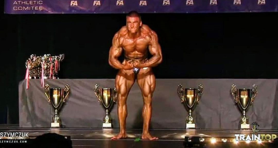 Jesús Sancho, durante el Campeonato del Mundo de Culturismo celebrado en Varsovia (Polonia). Jesús Sancho, durante el Campeonato del Mundo de Culturismo celebrado en Varsovia (Polonia).