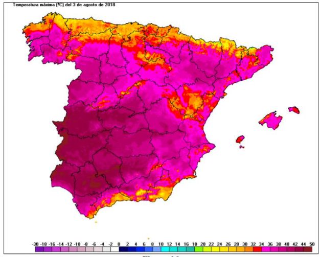Ola de calor agosto 2018 Ola de calor agosto 2018