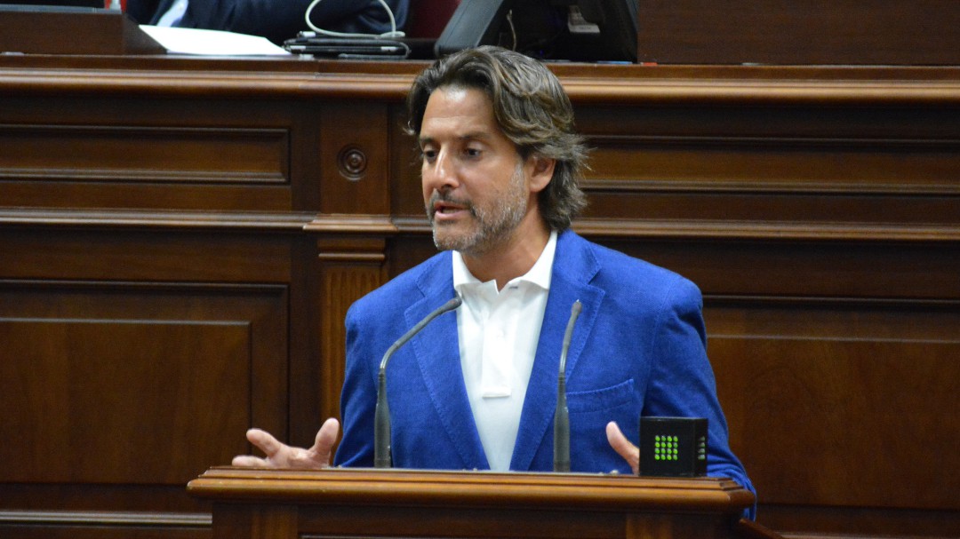 Gustavo Matos, presidente del Parlamento de Canarias