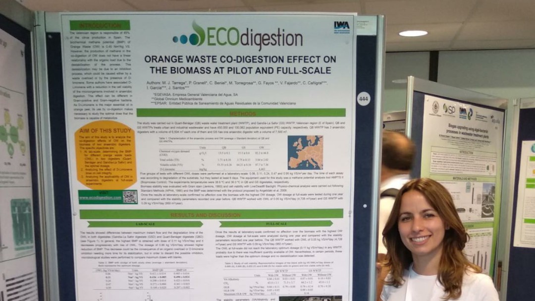Global Omnium reutiliza la piel de naranja para aumentar la producción de biogás en las depuradoras