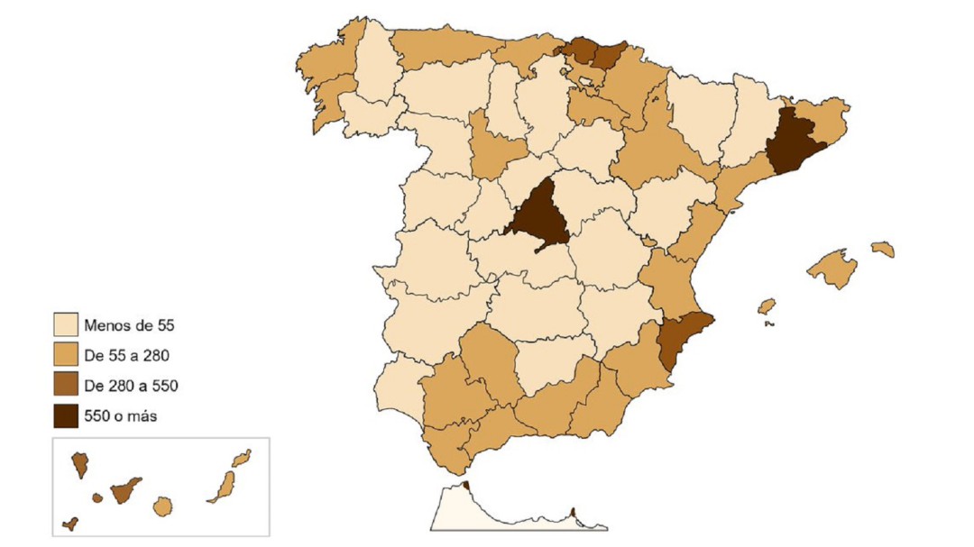 La población española aumenta gracias a la llegada de inmigrantes