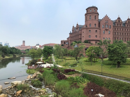 Campus europeo de Huawei en Dongguan Campus europeo de Huawei en Dongguan