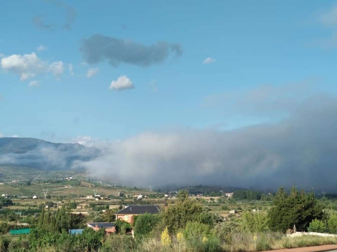 Banco de niebla sobre el Bierzo Banco de niebla sobre el Bierzo
