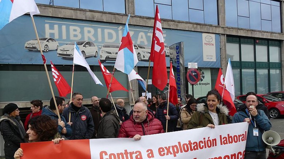 Trabajadores de Naturgy se movilizan por la caída del volumen de trabajo