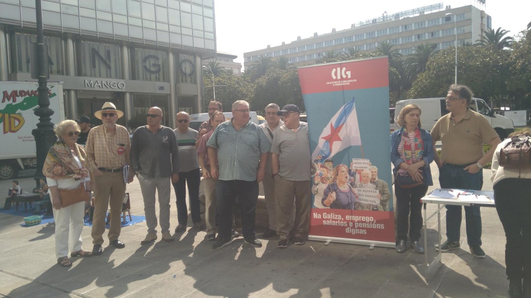 Pensionistas de la CIG reinvindican mayor atención a la dependencia