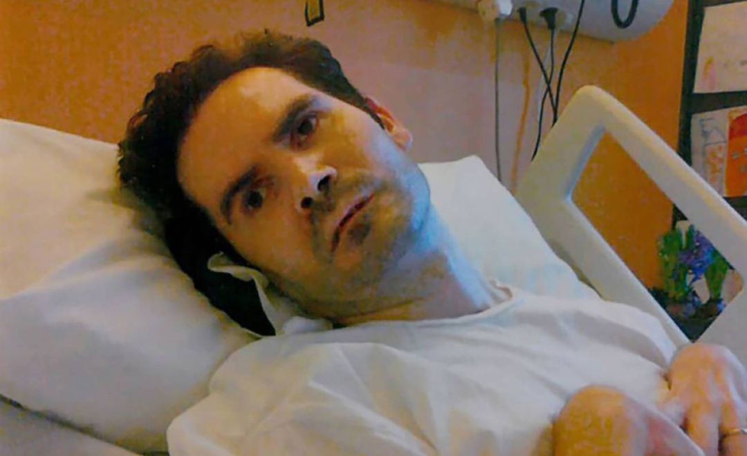 Vincent Lambert en el hospital en una fotografía de 2014. Vincent Lambert en el hospital en una fotografía de 2014.