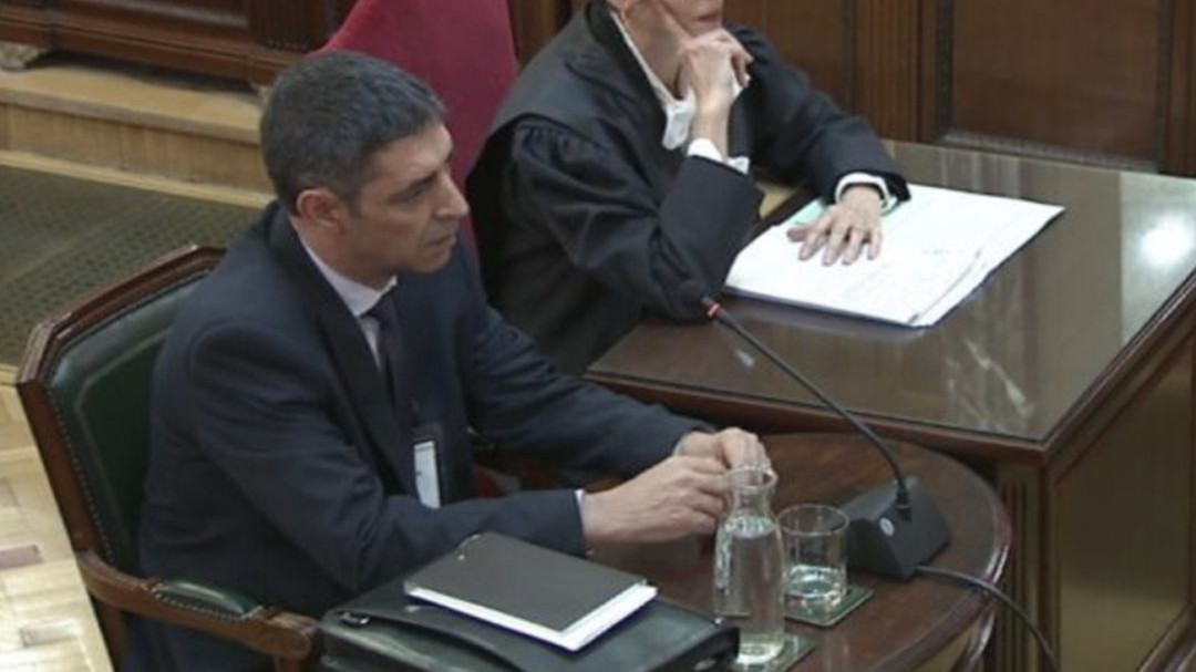 La declaración de Trapero, el 'minuto de oro' del juicio al procés