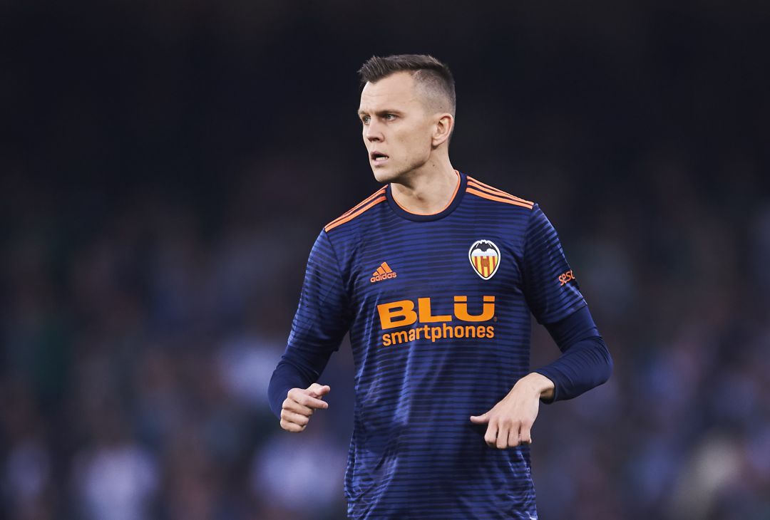 Cheryshev con la camiseta del Valencia. Cheryshev con la camiseta del Valencia.