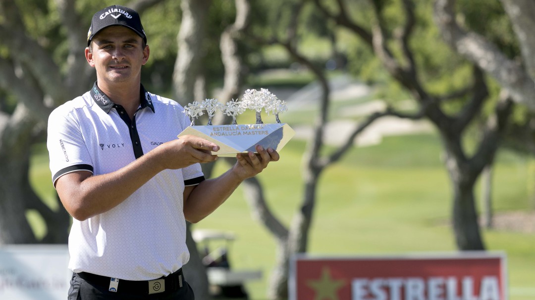 Álvaro Quirós, segundo en el Valderrama Masters