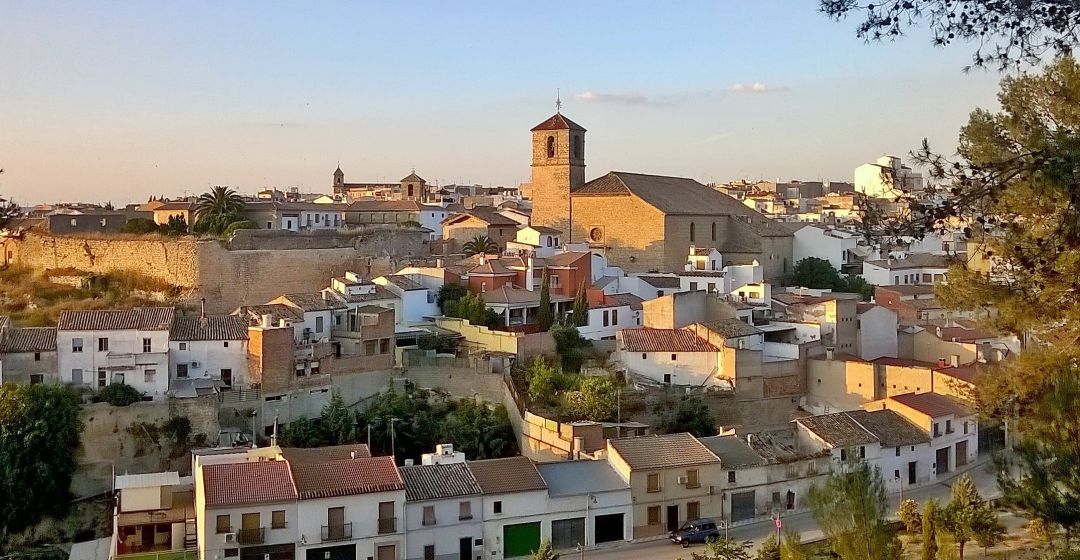 Vista aérea de una parte de Torredonjimeno. Vista aérea de una parte de Torredonjimeno.