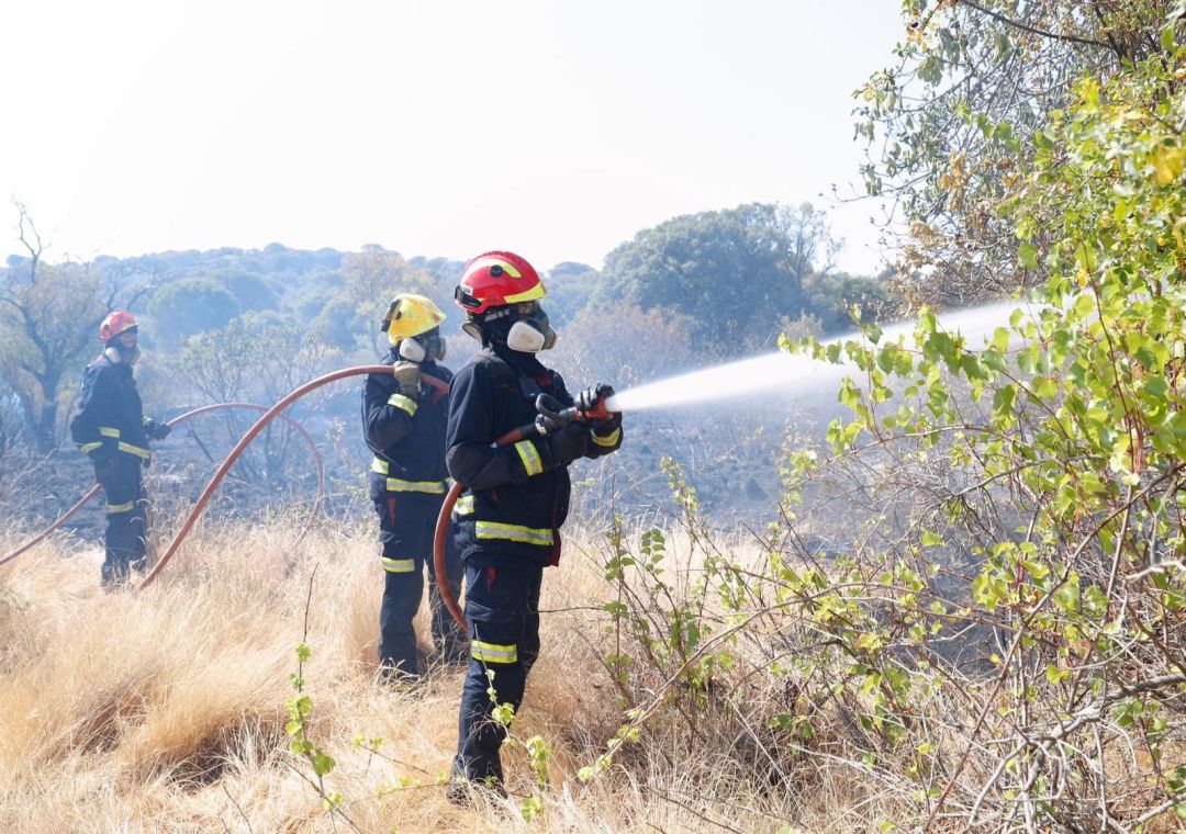 Incendio en Cenicientos y Cadalso Incendio en Cenicientos y Cadalso