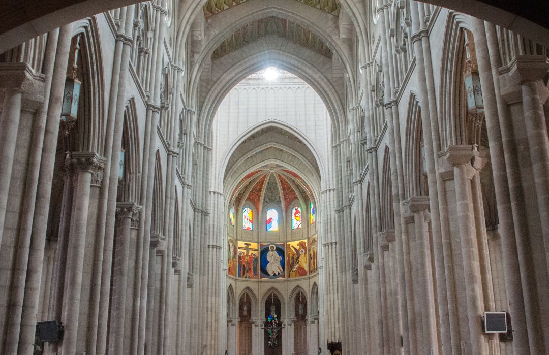 Catedral de La Almudena. Catedral de La Almudena.
