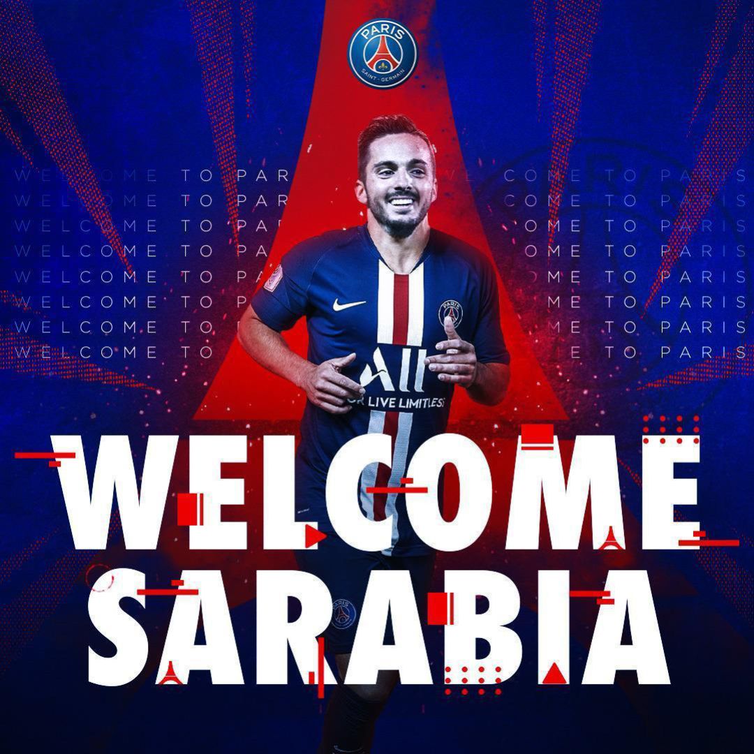 La cuenta oficial de Twitter del PSG ha dado la bienvenida a Sarabia. La cuenta oficial de Twitter del PSG ha dado la bienvenida a Sarabia.