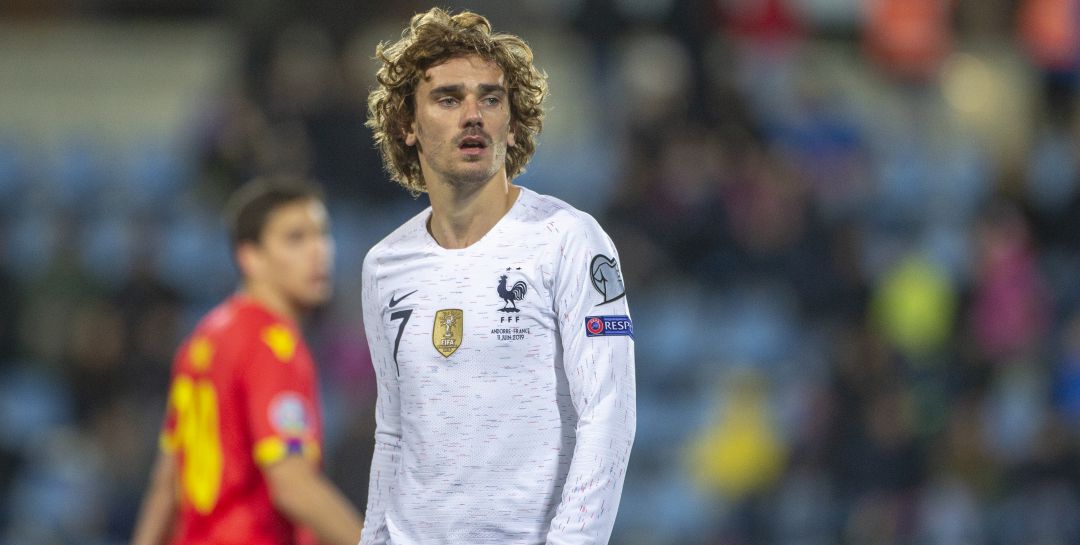 Griezmann, durante el último partido jugado con la selección de Francia Griezmann, durante el último partido jugado con la selección de Francia