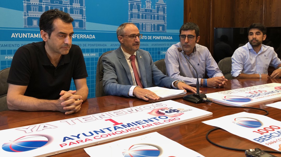 El Baloncesto Ponferrada recibirá 100.000 euros del Ayuntamiento