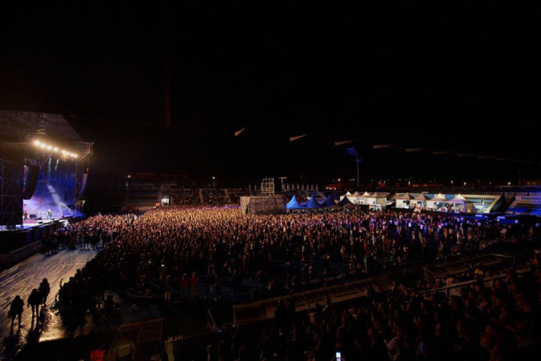 Imagen de la anterior edición del Música en Grande en Torrelavega. Imagen de la anterior edición del Música en Grande en Torrelavega.