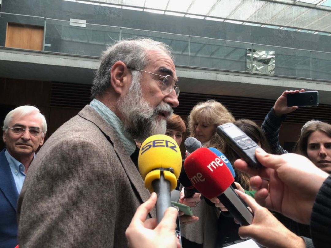 El consejero de Salud, Fernando Domínguez El consejero de Salud, Fernando Domínguez