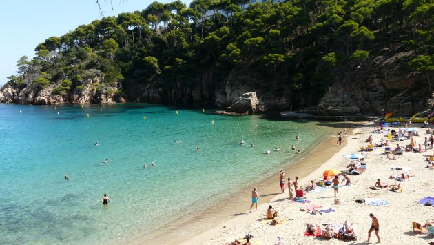 Aiguablava (Begur, Girona). Aiguablava (Begur, Girona).