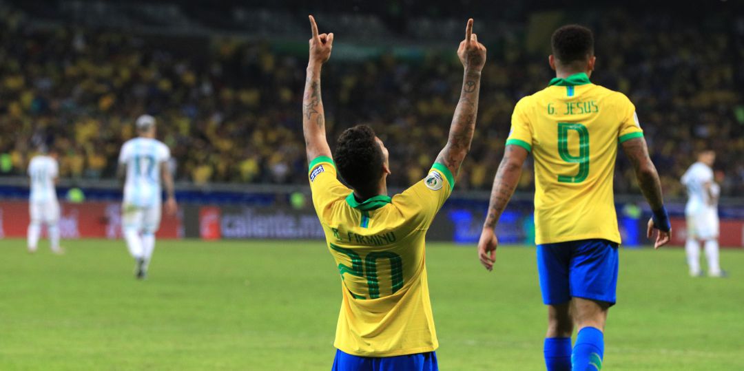 Brasil-Argentina, en la Copa América Brasil-Argentina, en la Copa América