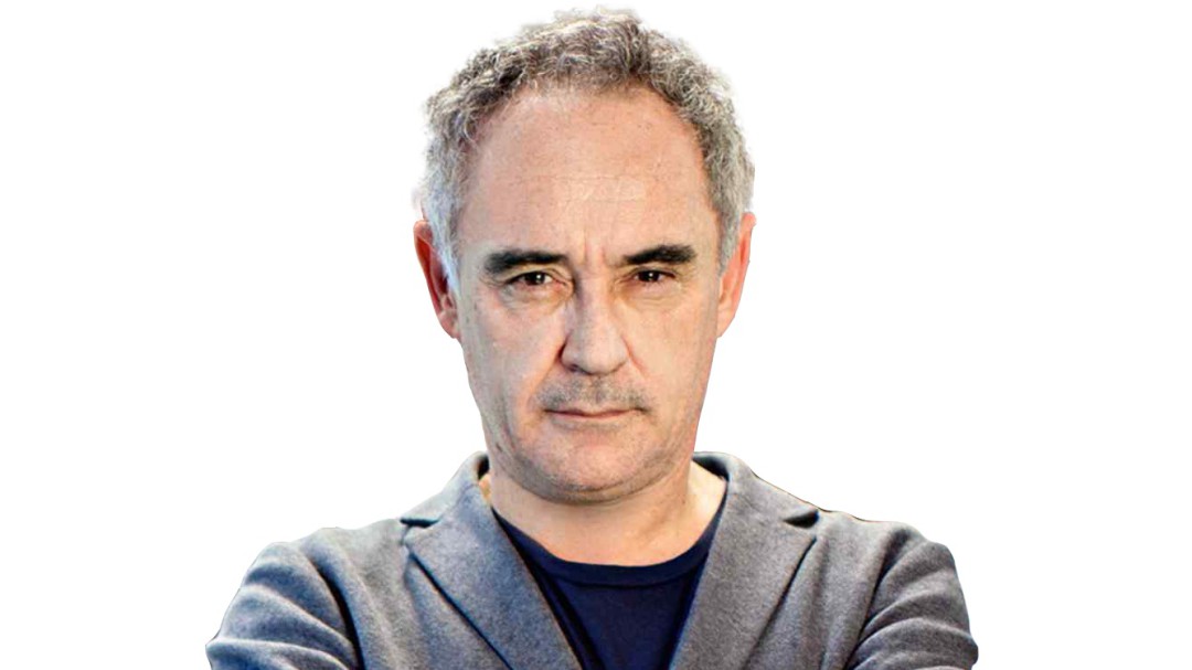 Ferrán Adrià: "Lo importante es ser influyente. Ser el número 1 o el 5 en una lista, da igual"