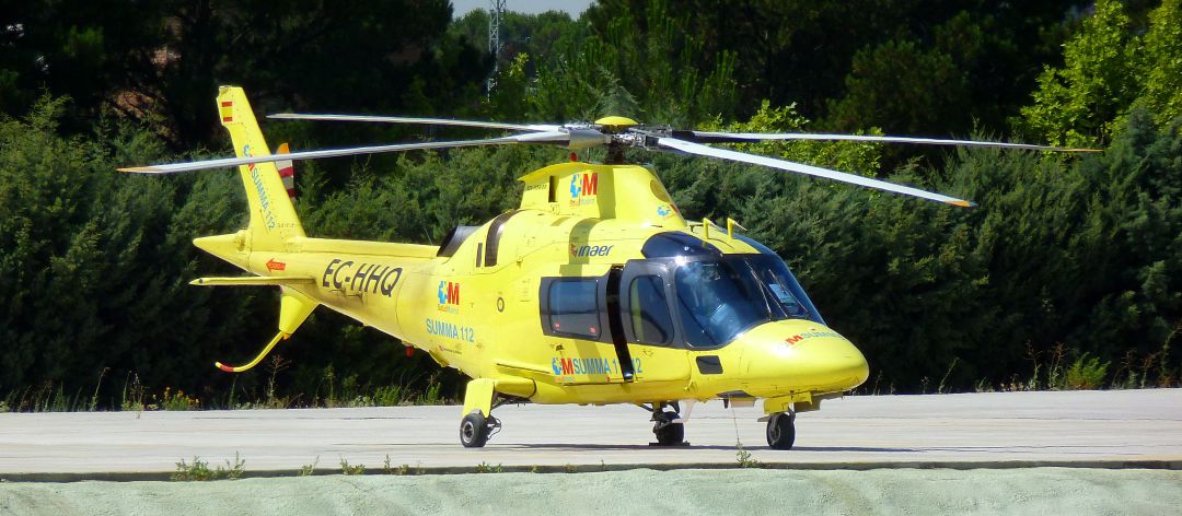 Madrid solo cuenta con un un helicóptero operativo del SUMMA 112 Madrid solo cuenta con un un helicóptero operativo del SUMMA 112