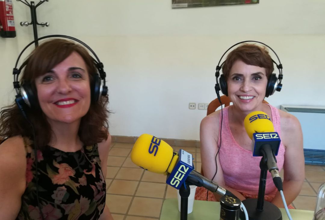 Adriana Ozores y Elvira Lindo en el Festival de Teatro de Almagro Adriana Ozores y Elvira Lindo en el Festival de Teatro de Almagro