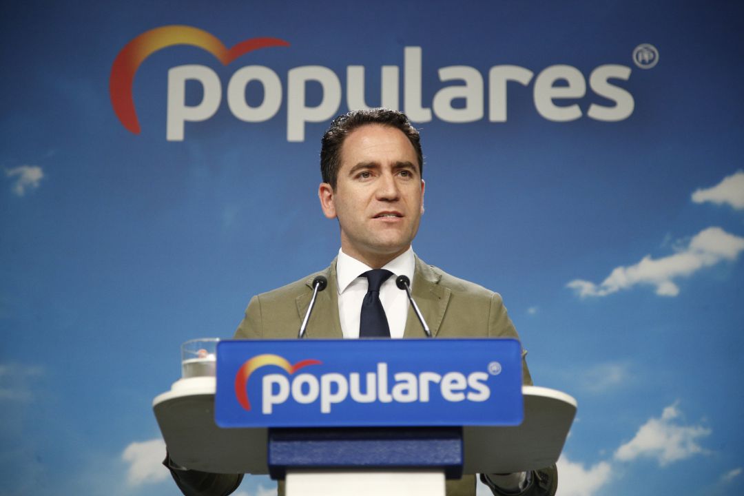 El secretario general del Partido Popular, Teodoro García Egea El secretario general del Partido Popular, Teodoro García Egea