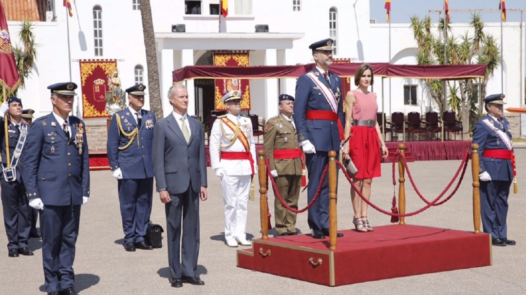 Los Reyes presidirán el 11 de julio entrega de despachos en la Academia General del Aire en San Javier