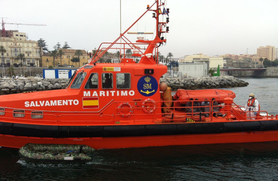 Embarcación Salvamar Gadir, con sede en Ceuta Embarcación Salvamar Gadir, con sede en Ceuta