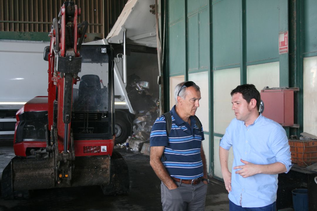 RESIDUOS: El director territorial de Medio Ambiente en Castellón visita Reciplasa RESIDUOS: El director territorial de Medio Ambiente en Castellón visita Reciplasa
