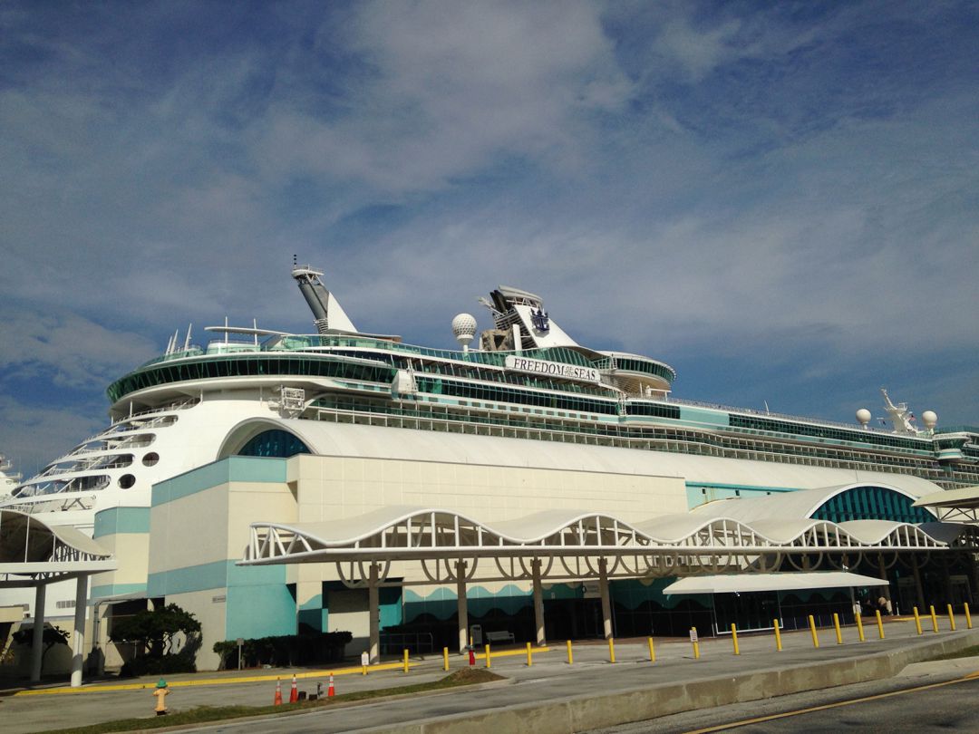 Barco 'Freedom of the Seas' de la compañía Royal Caribbean donde tuvo lugar el accidente mortal Barco 'Freedom of the Seas' de la compañía Royal Caribbean donde tuvo lugar el accidente mortal