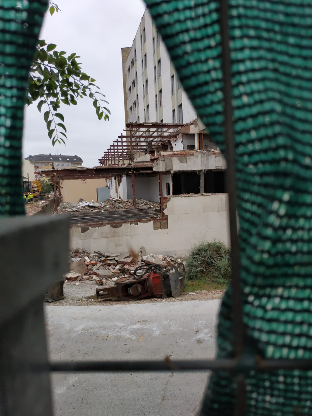 Las obras en la residencia a muy buen ritmo Las obras en la residencia a muy buen ritmo