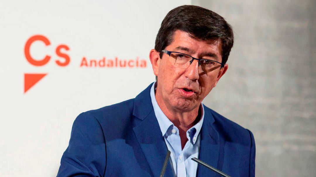 Juan Marín vicepresidente de la Junta de Andalucía. Juan Marín vicepresidente de la Junta de Andalucía.