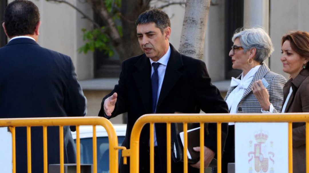 El juicio por rebelión a Josep Lluís Trapero comenzará el 20 de enero