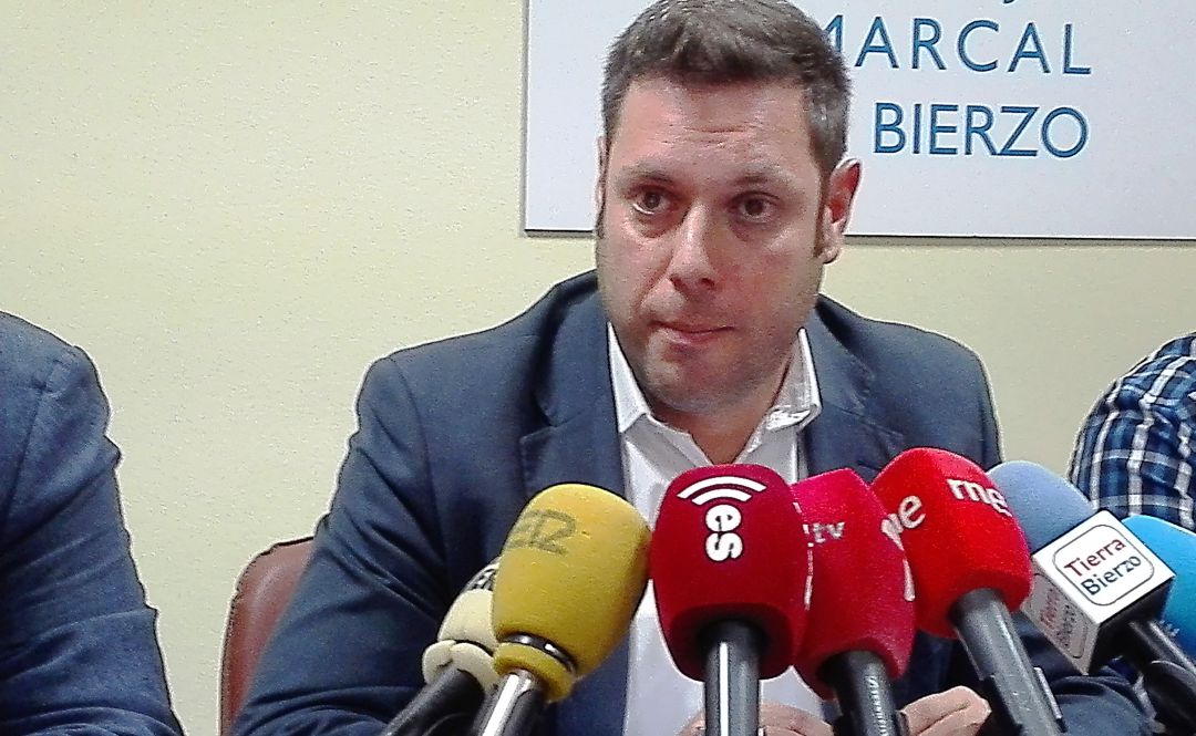 El secretario general de Coalición por el Bierzo, Iván Alonso El secretario general de Coalición por el Bierzo, Iván Alonso
