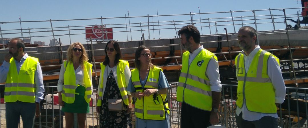 Visita a la pasarela peatonal Visita a la pasarela peatonal