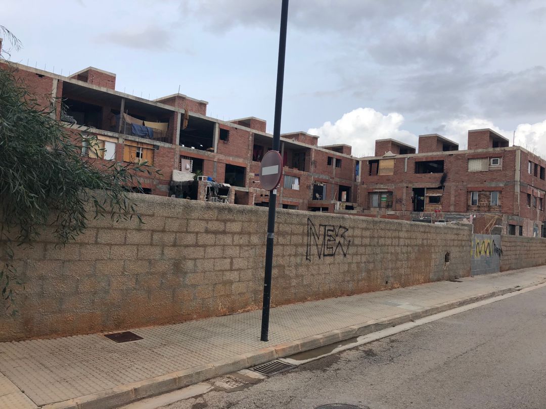 Edificio de Es Viver en Ibiza Edificio de Es Viver en Ibiza