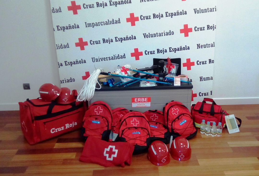 El nuevo equipo de emergencias de Cruz Roja activará un operativo en menos de una hora El nuevo equipo de emergencias de Cruz Roja activará un operativo en menos de una hora