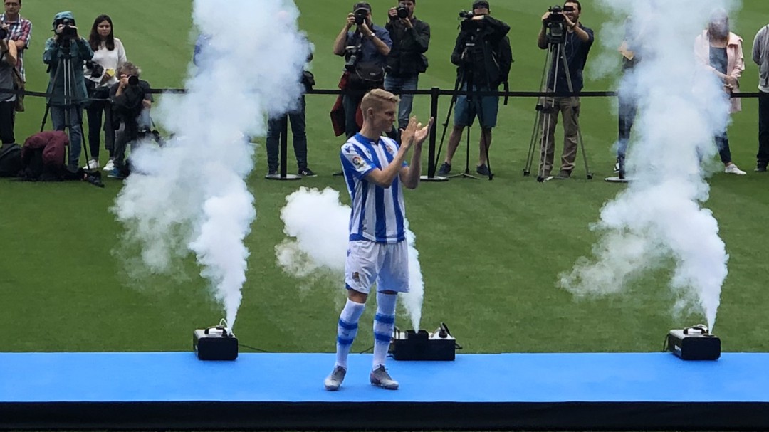 Kvarme: "Odegaard cree mucho en el proyecto de la Real"