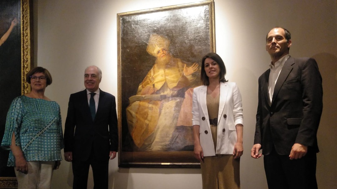 "San Agustín" entra en el Museo Goya