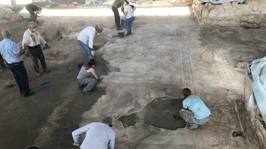 Abierto por obras: El mosaico de Noheda se podrá visitar desde el 19 de julio