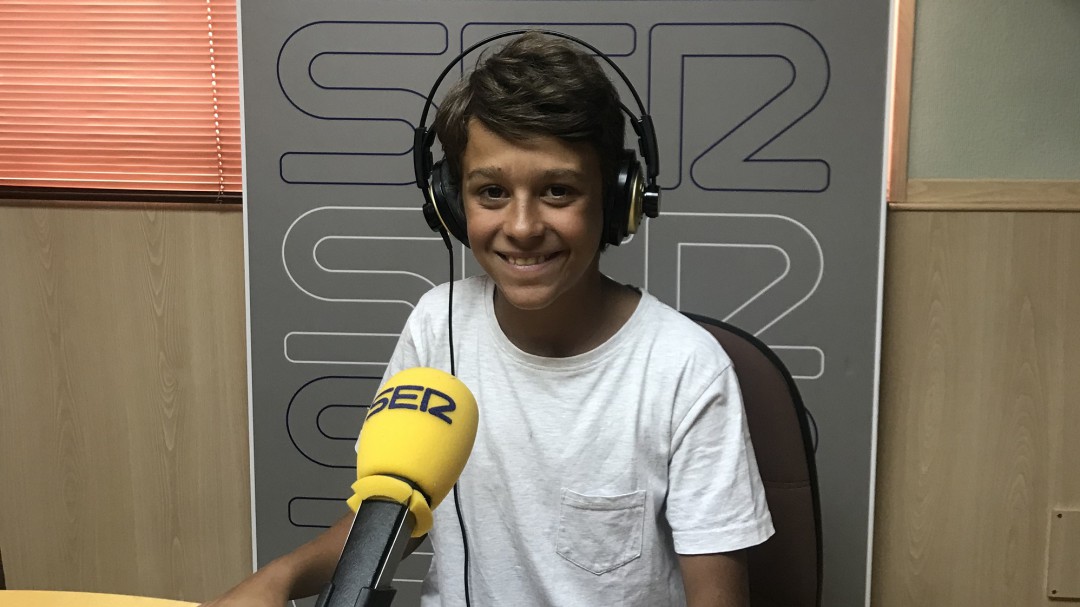 Jorge Andreu, un mostoleño de 10 años que ha trabajado con directores como Amenábar