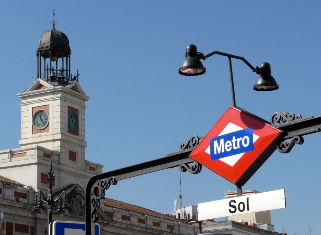 Estación de Sol de Metro de Madrid. Estación de Sol de Metro de Madrid.