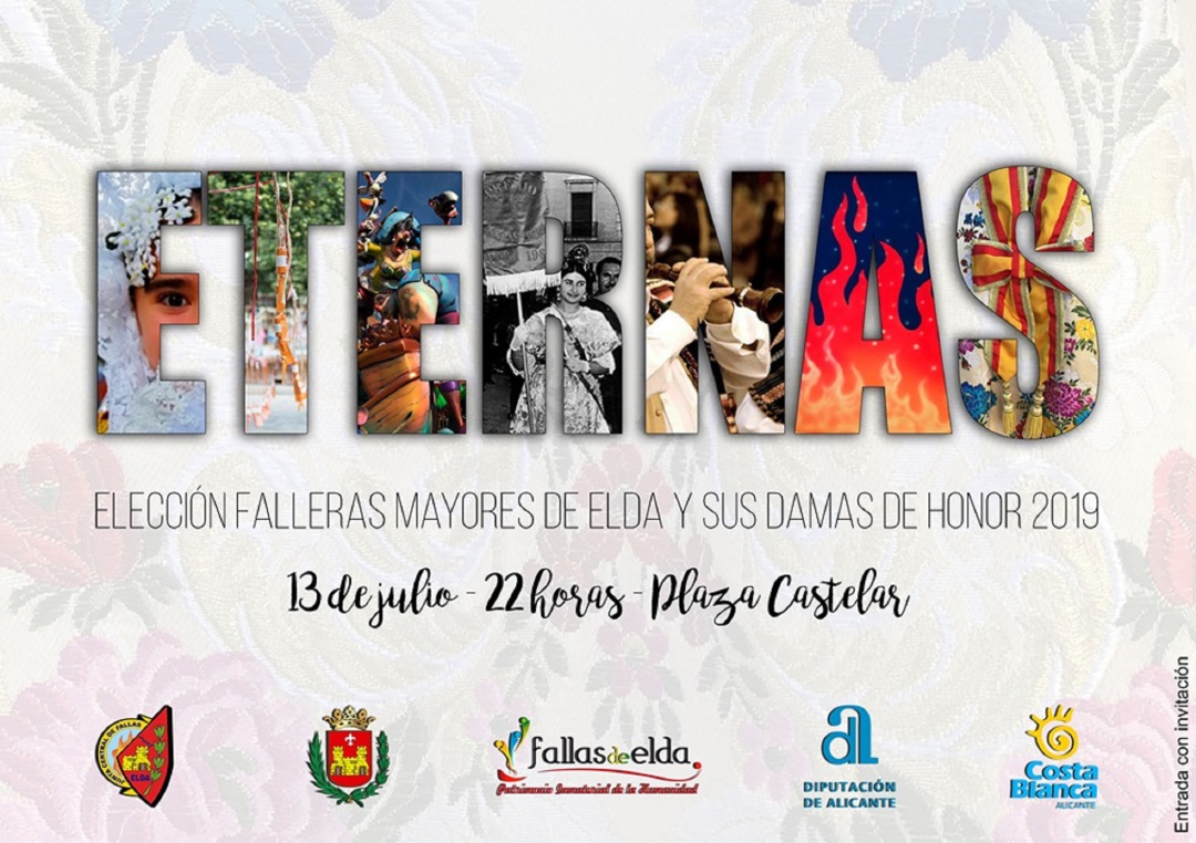 Fallas Elda: Elección Falleras Mayores de Elda y sus Damas de Honor 2019 Fallas Elda: Elección Falleras Mayores de Elda y sus Damas de Honor 2019