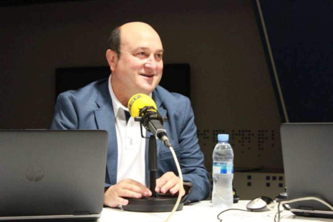 El presidente del PNV, Andoni Ortuzar, entrevistado en Hoy por Hoy esta mañana El presidente del PNV, Andoni Ortuzar, entrevistado en Hoy por Hoy esta mañana