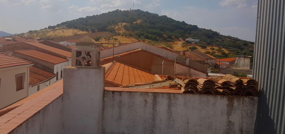 Imagen desde una terraza de una de las viviendas de Valdemanco del Esteras Imagen desde una terraza de una de las viviendas de Valdemanco del Esteras