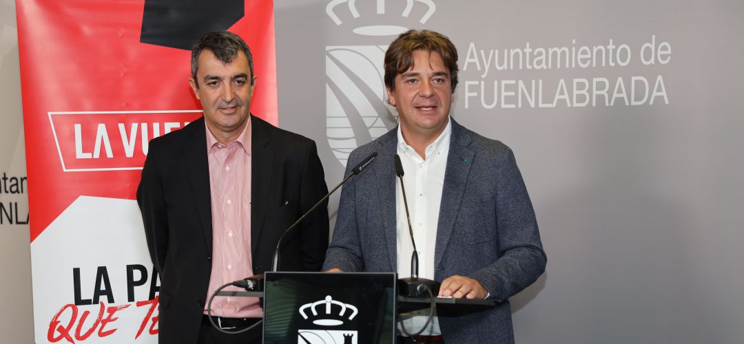 El alcalde Javier Ayala ha presentado los detalles de la salida de La Vuelta desde Fuenlabrada El alcalde Javier Ayala ha presentado los detalles de la salida de La Vuelta desde Fuenlabrada