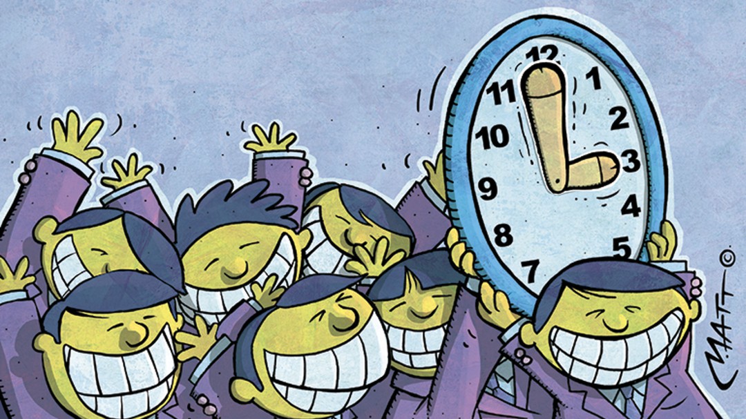 "Y llegaron los japoneses con los relojes genitales"
